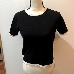 Zara short sleeve sweater